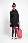 Stutterheim Mosebacke Lightweight Matte Raincoat In Black