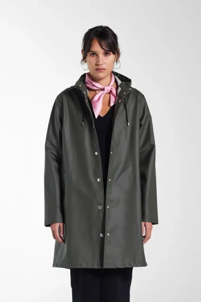 Stutterheim Mosebacke Lightweight Raincoat In Black