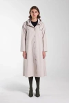Stutterheim Mosebacke Long Raincoat In Neutral