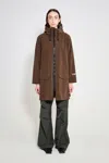 Stutterheim Mosebacke Patch Raincoat In Brown