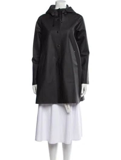 Pre-owned Stutterheim Parka In Black