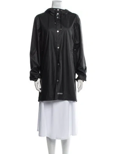 Pre-owned Stutterheim Parka In Black