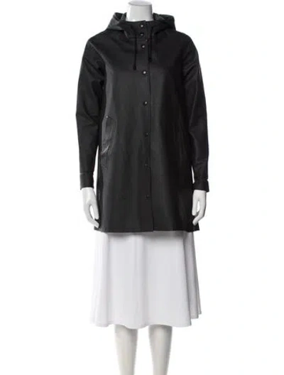 Pre-owned Stutterheim Parka In Black