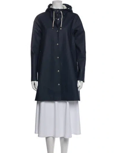 Pre-owned Stutterheim Parka In Blue