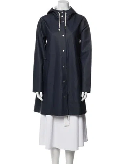 Pre-owned Stutterheim Parka In Blue