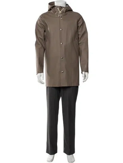 Pre-owned Stutterheim Parka In Brown
