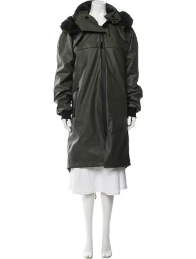 Pre-owned Stutterheim Parka In Green