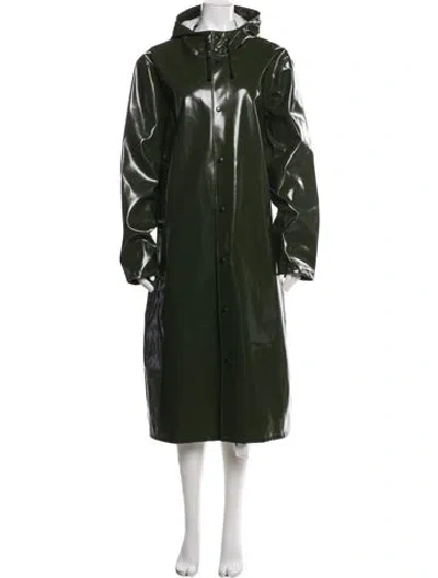 Pre-owned Stutterheim Parka In Green