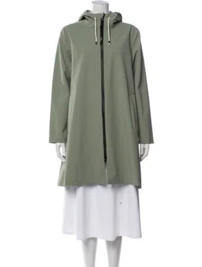 Pre-owned Stutterheim Parka In Green