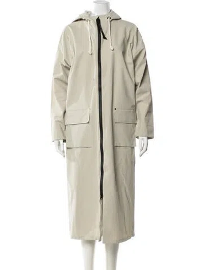Pre-owned Stutterheim Parka In Neutral