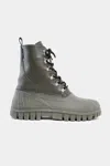 Stutterheim Patrol Boot Leather In Green