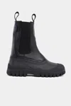 Stutterheim Patrol Boot Shaft Leather In Black
