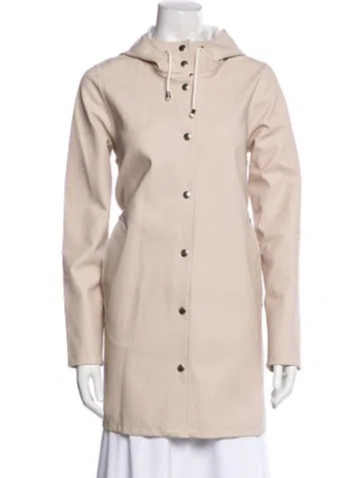 Pre-owned Stutterheim Pvc Coat In Neutral
