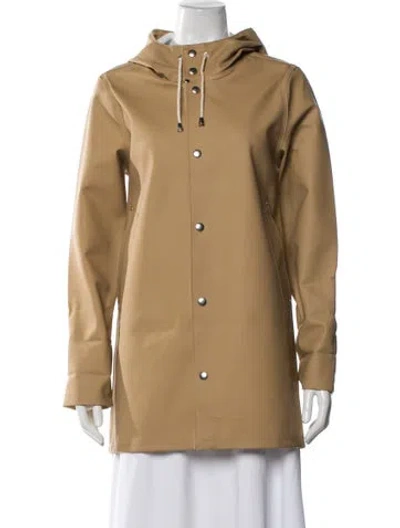 Pre-owned Stutterheim Pvc Coat In Neutrals