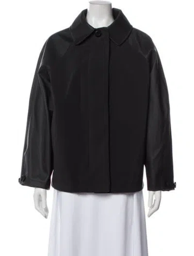 Pre-owned Stutterheim Pvc Jacket In Black