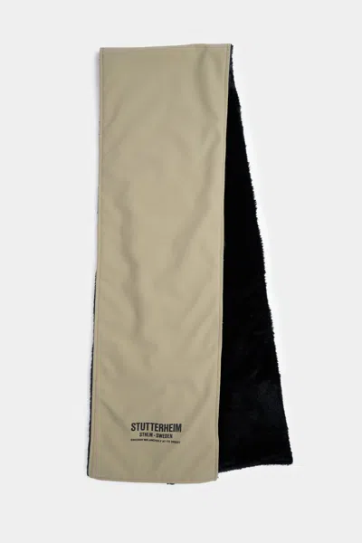 Stutterheim Rain Scarf Matte In Aloe