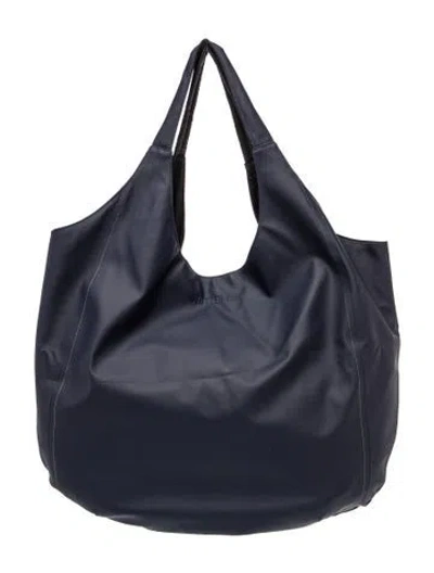 Pre-owned Stutterheim Rubber Tote In Blue