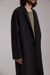 Stutterheim Rydberg Long Matte Raincoat In Black