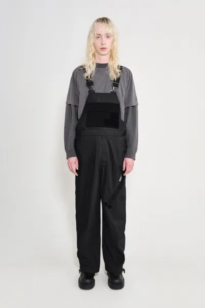 Stutterheim Space Bib Trousers In Black