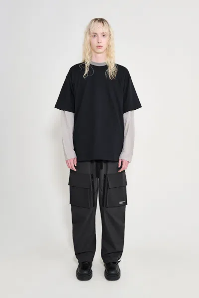 Stutterheim Space Pocket Trousers In Black