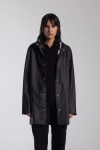 Stutterheim Stockholm Lightweight Raincoat In Black