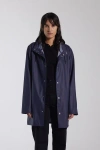 Stutterheim Stockholm Lightweight Raincoat In Blue
