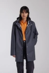 Stutterheim Stockholm Lightweight Raincoat In Gray
