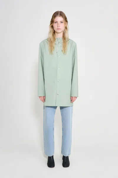 Stutterheim Stockholm Lightweight Raincoat In Green