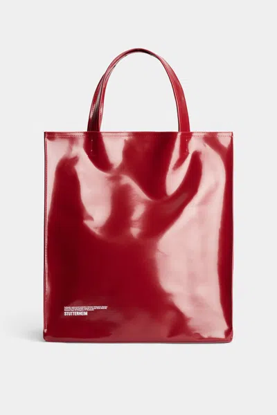 Stutterheim Stylist Bag Opal In Burgundy