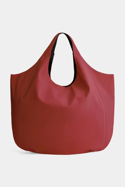 Stutterheim Svea Puffer Bag In Burgundy