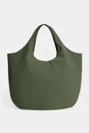 Stutterheim Svea Puffer Bag Matte In Green