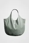 Stutterheim Svea Puffer Bag Opal In Green