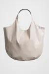 Stutterheim Svea Puffer Bag Opal In Sand