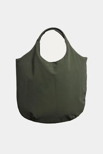 Stutterheim Svea Shopper Bag In Green