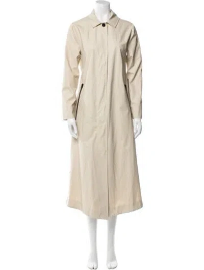 Pre-owned Stutterheim Trench Coat In Neutral