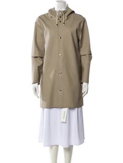 Pre-owned Stutterheim Trench Coat In Neutral