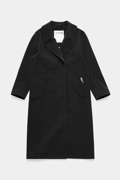 Stutterheim Wayfair Lw Raincoat Matte Black