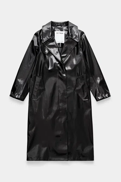 Stutterheim Wayfair Opal Trench Coat In Animal Print