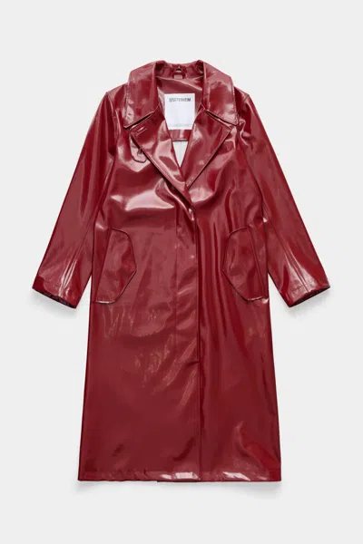 Stutterheim Wayfair Opal Trench Coat In White
