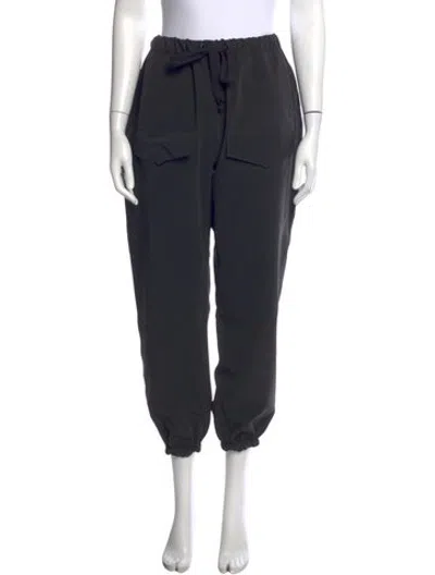Pre-owned Stutterheim Wide Leg Pants In Grey