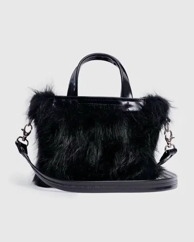 Stutterheim Women's Biblio Mini Faux Bag In Black