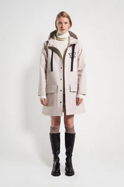 Stutterheim Women's Rainco In Neutral