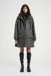 Stutterheim Women's Raincoat In Green