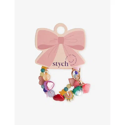 Stych Accessories Kids' Multi Brt Charm Beaded Bracelet Set