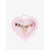 Stych Accessories Multi Lght Princess Heart Gem Statement Necklace Gift Box In Multi