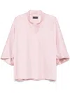 Styland Crepe Jacket In Pink