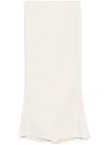 Styland Crepe Maxi Skirt In Neutrals