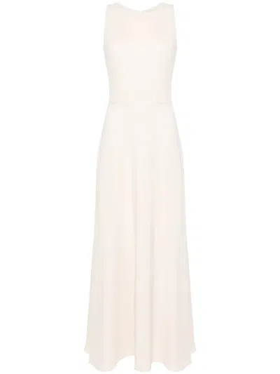 Styland Floor-length Dress In Neutrals