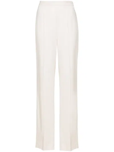 Styland High-waisted Straight-leg Trousers In Neutrals