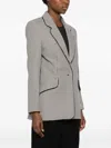 Styland Houndstooth-pattern Blazer In 화이트